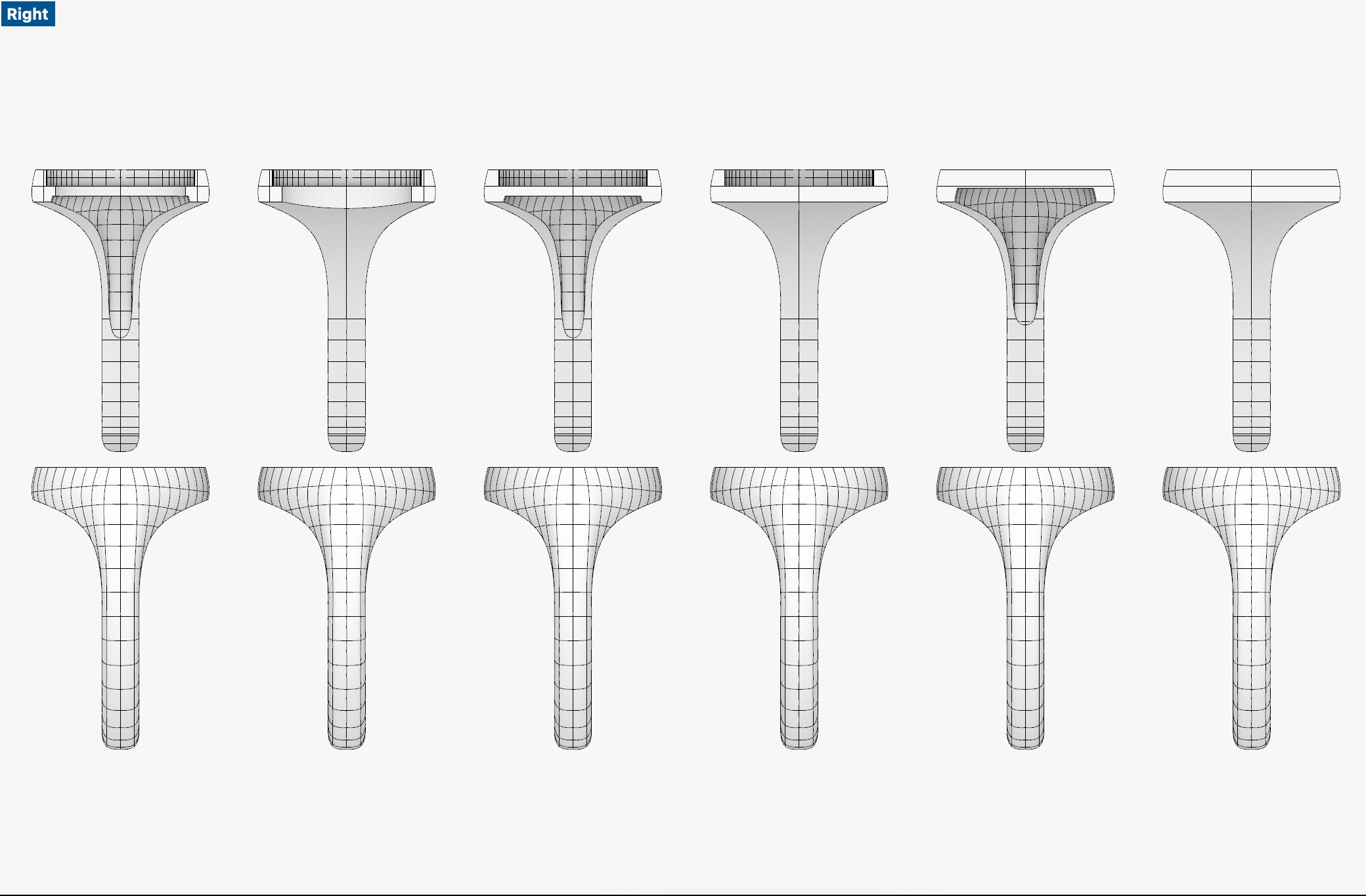 Oval 16x11 mm Signet Rings 174 items 3D print model_6