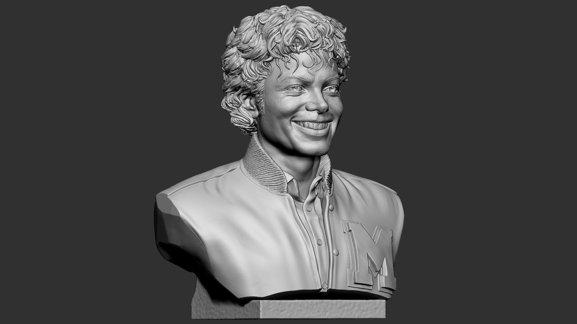 Michael Jackson 3D print model_27