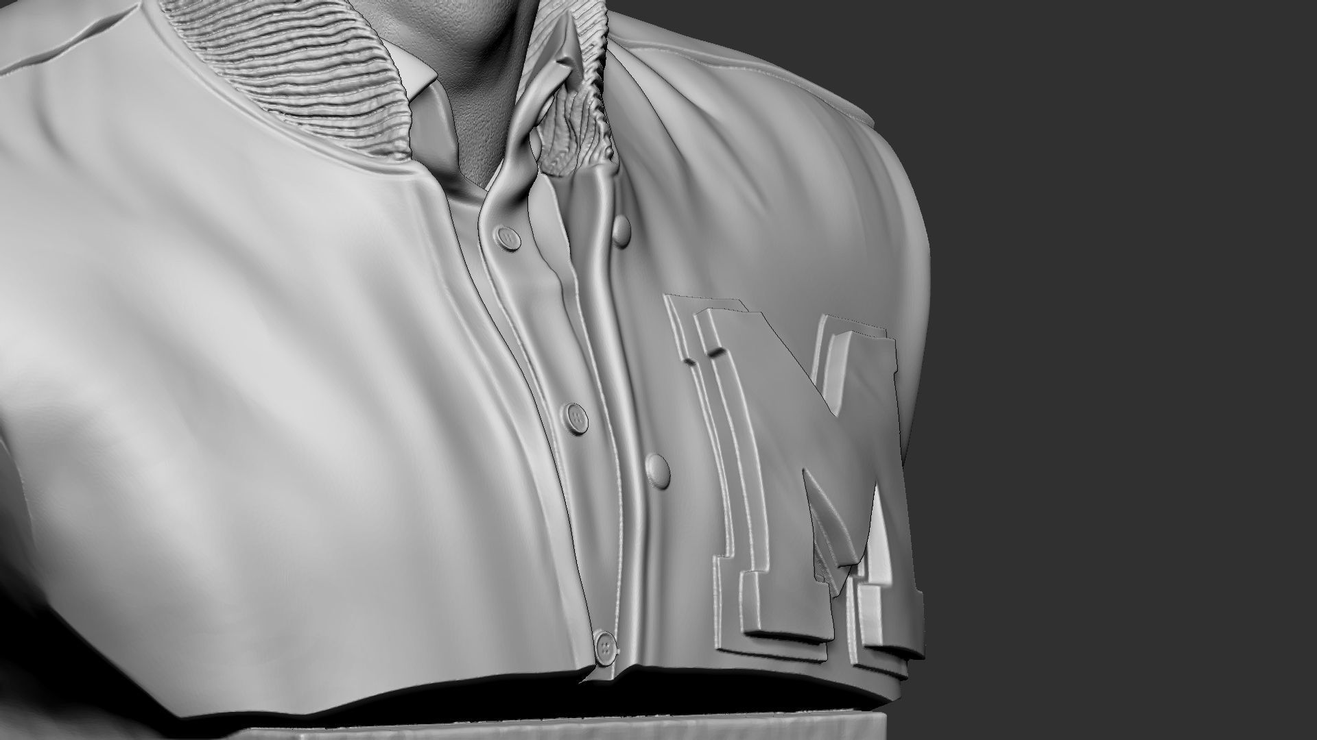 Michael Jackson 3D print model_33