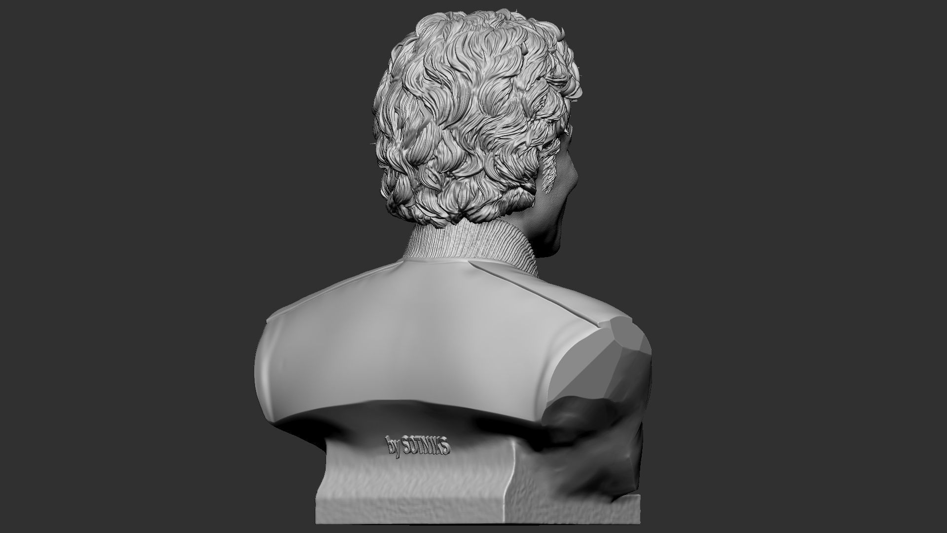 Michael Jackson 3D print model_17