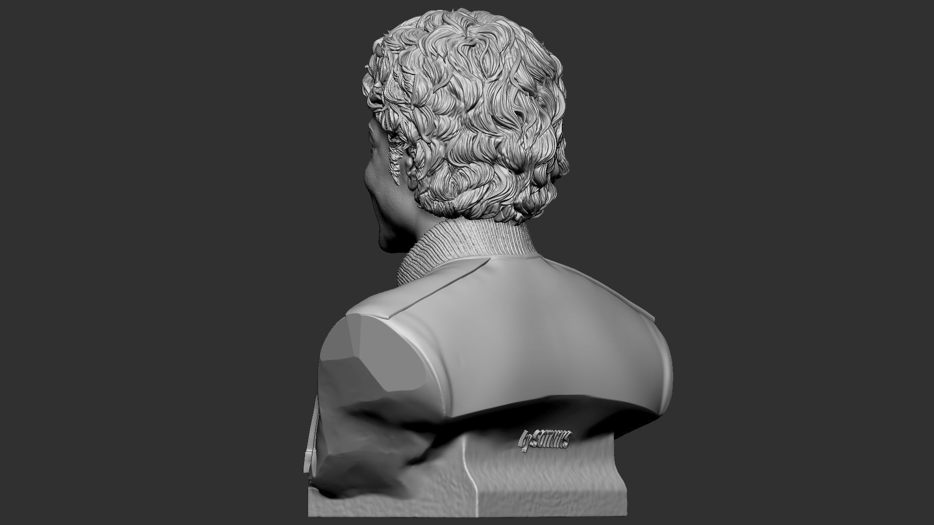 Michael Jackson 3D print model_8