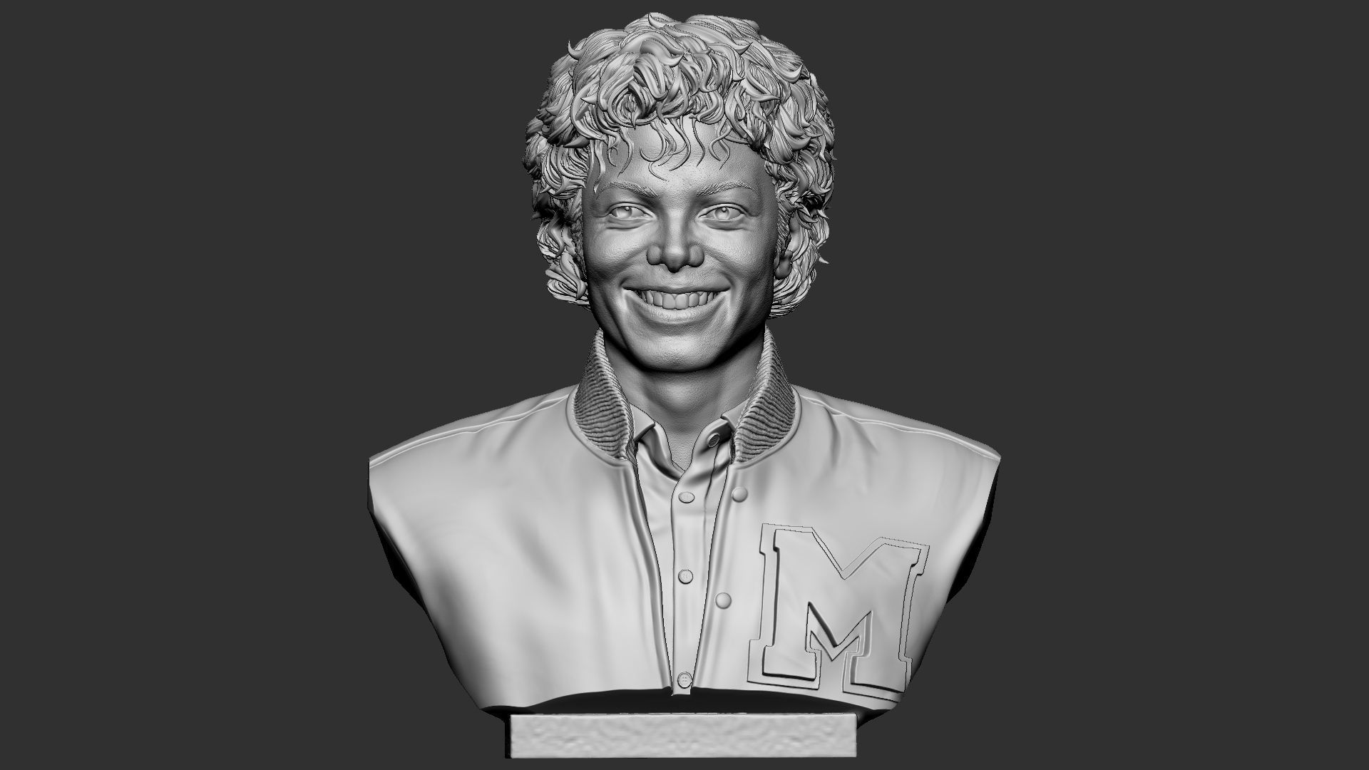 Michael Jackson 3D print model_30