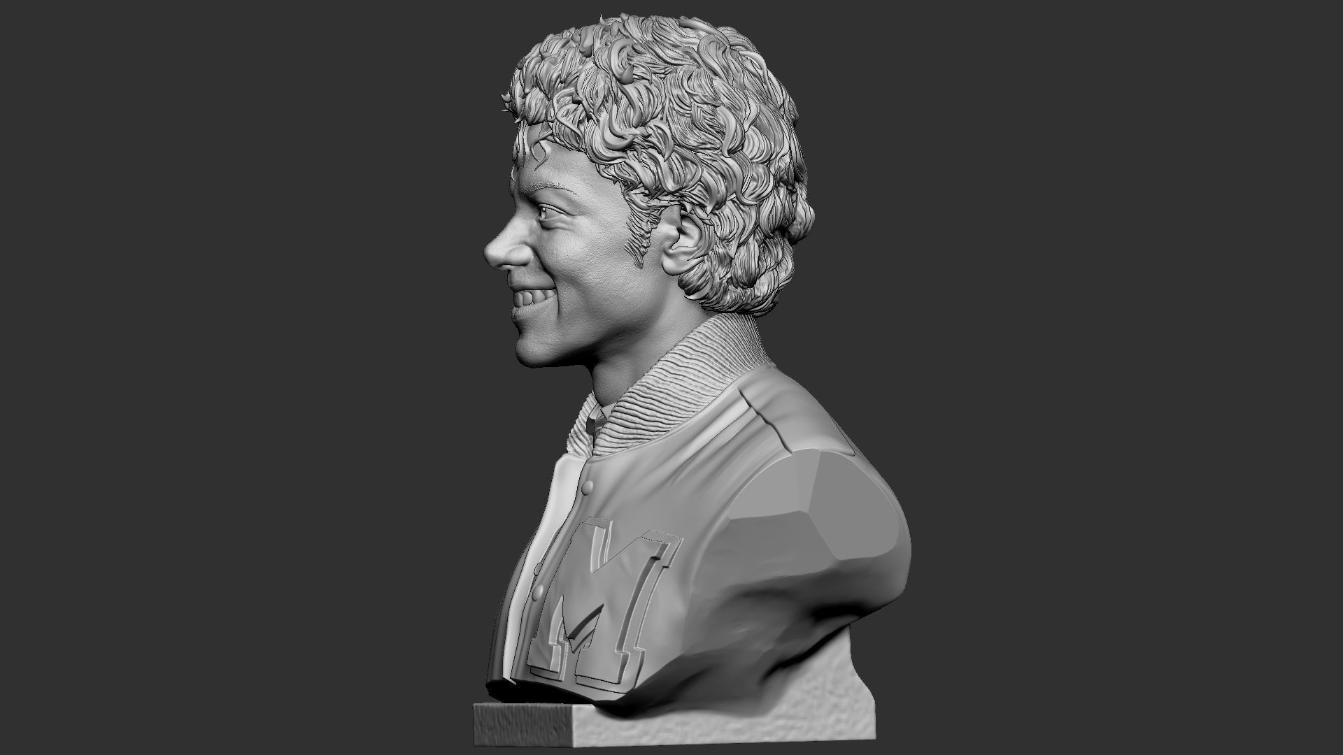 Michael Jackson 3D print model_42