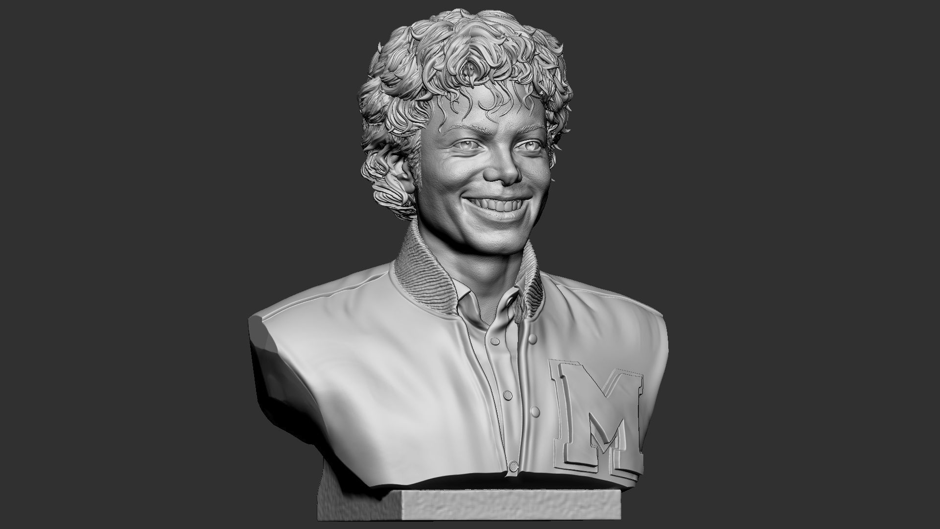 Michael Jackson 3D print model_28