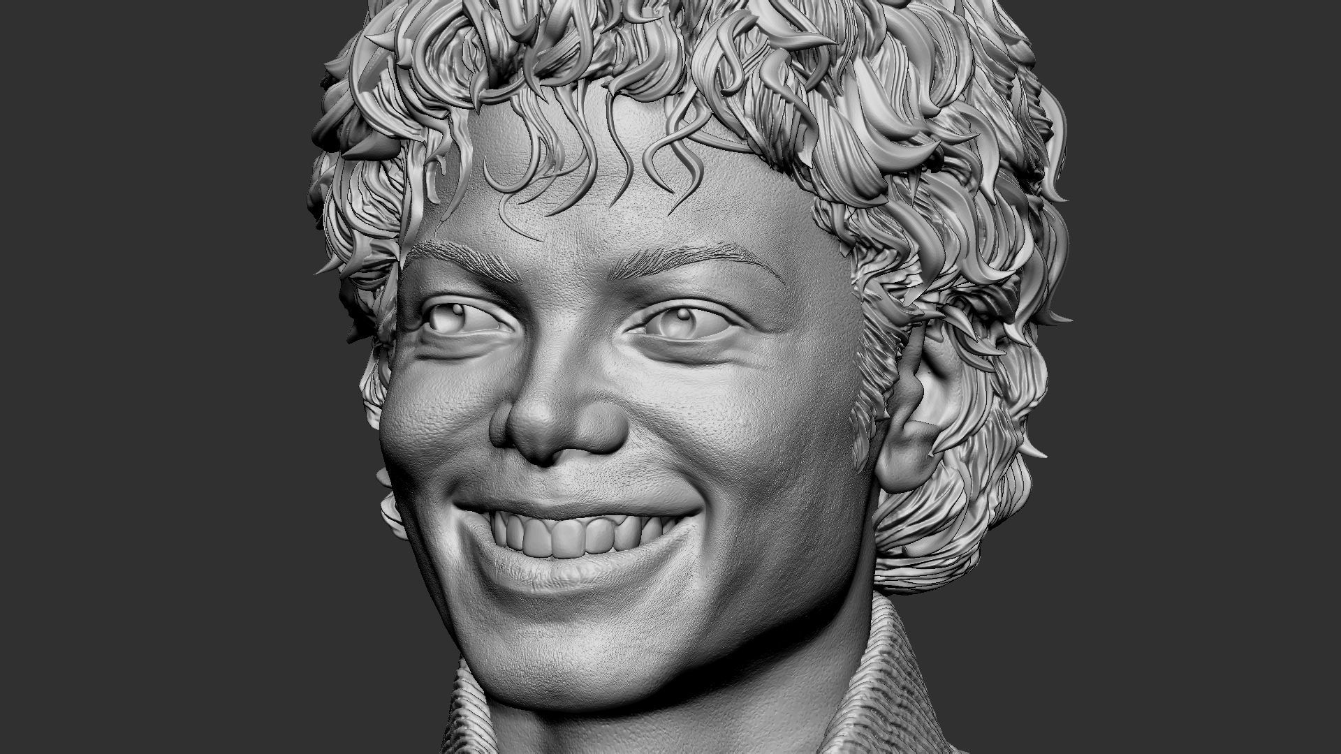 Michael Jackson 3D print model_31