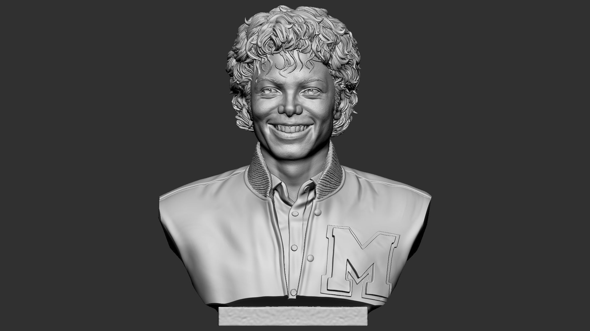 Michael Jackson 3D print model_2