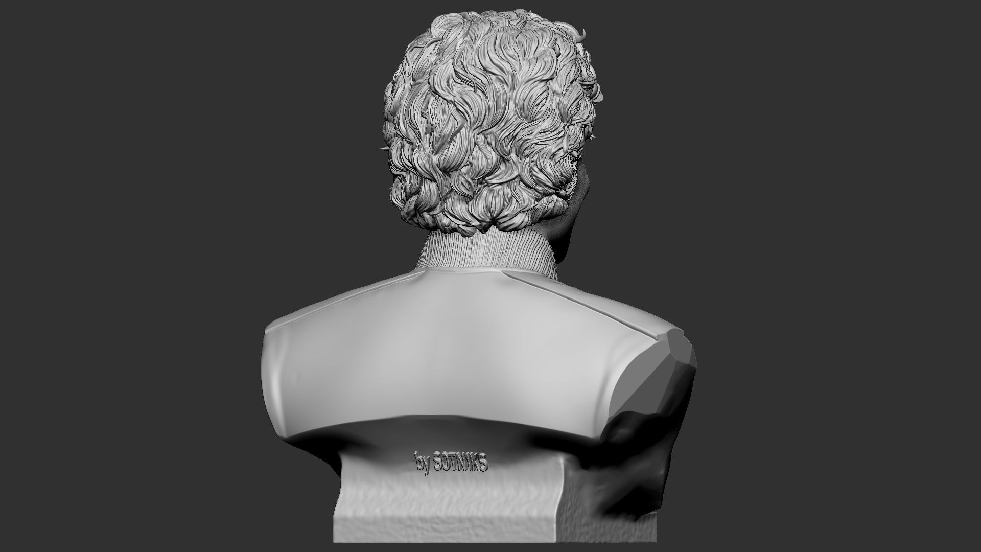 Michael Jackson 3D print model_16