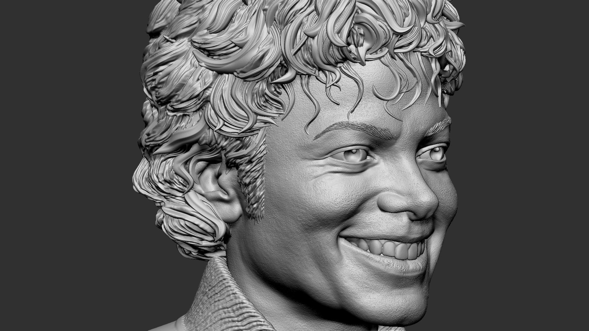 Michael Jackson 3D print model_32