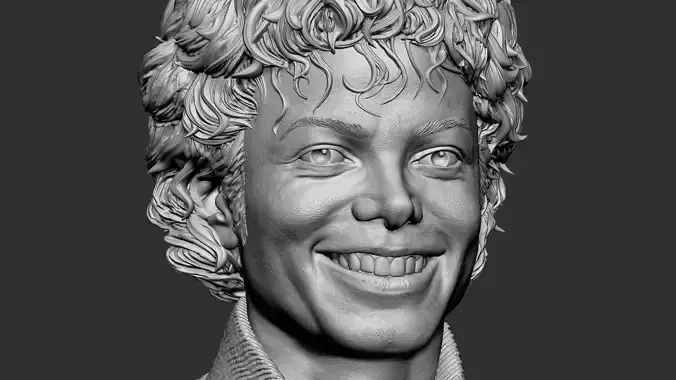 Michael Jackson 3D print model