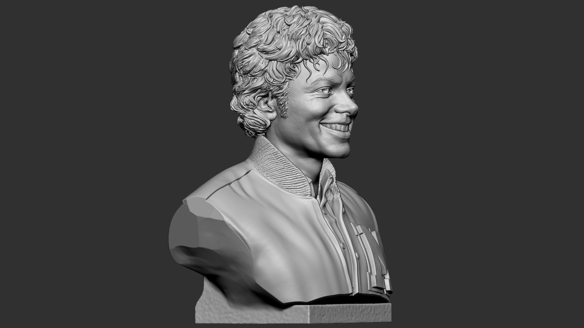Michael Jackson 3D print model_24