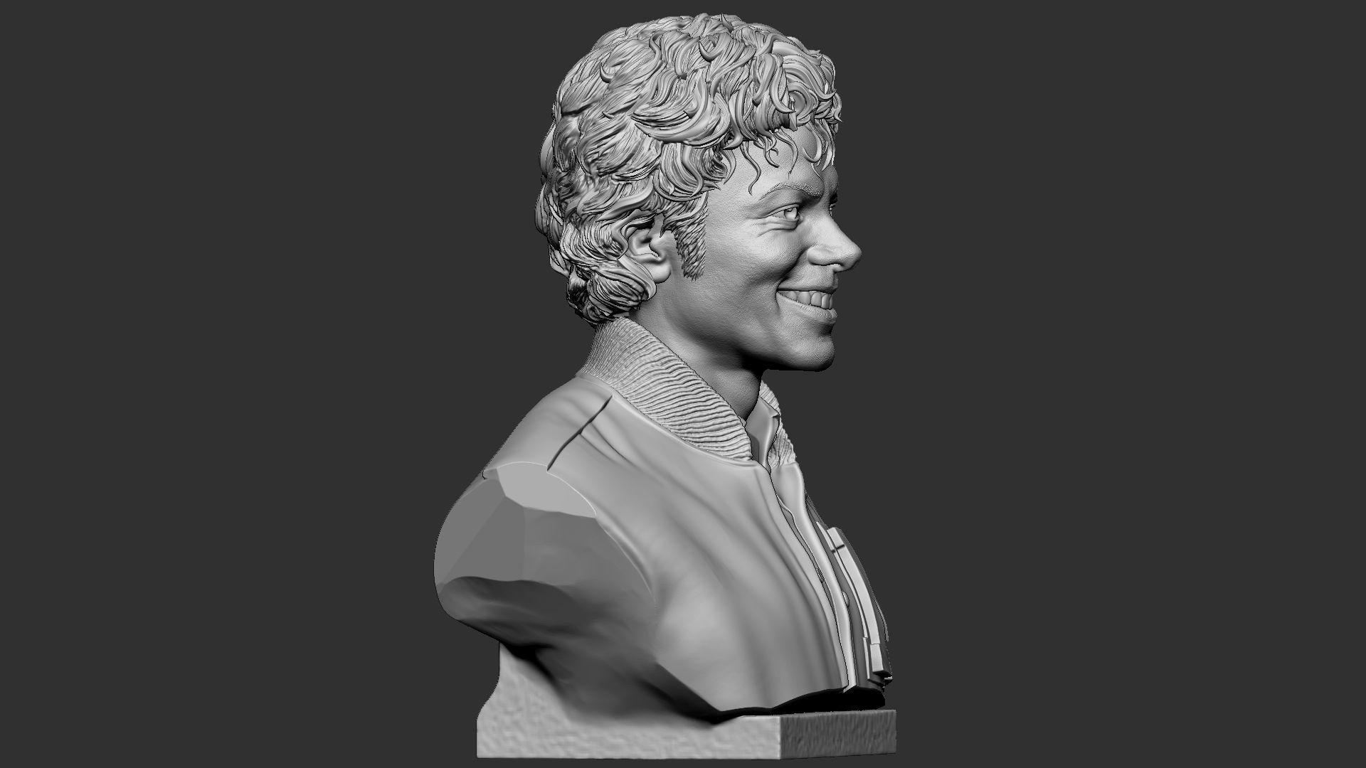 Michael Jackson 3D print model_23