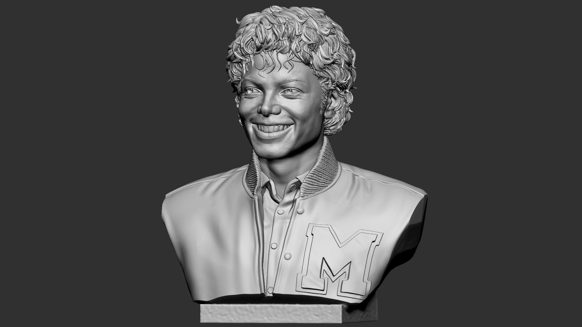 Michael Jackson 3D print model_25