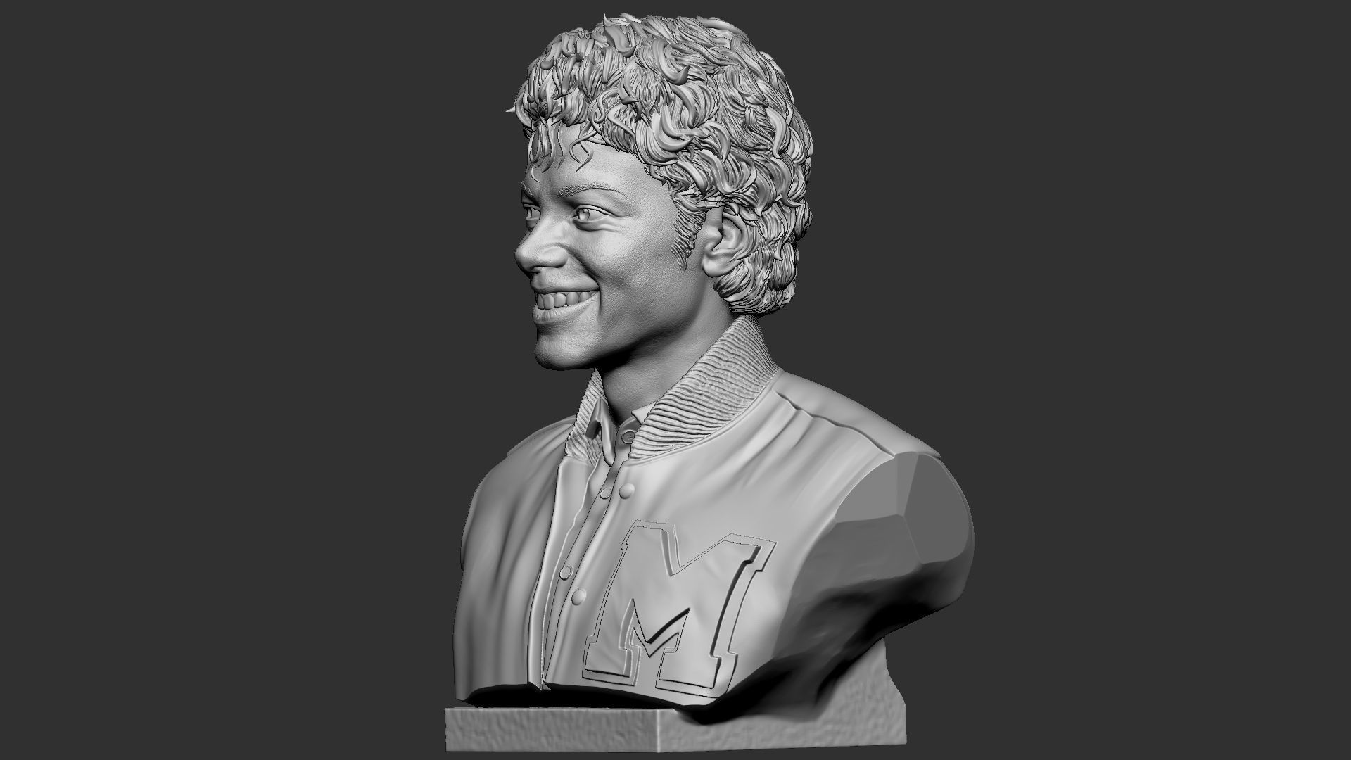 Michael Jackson 3D print model_40