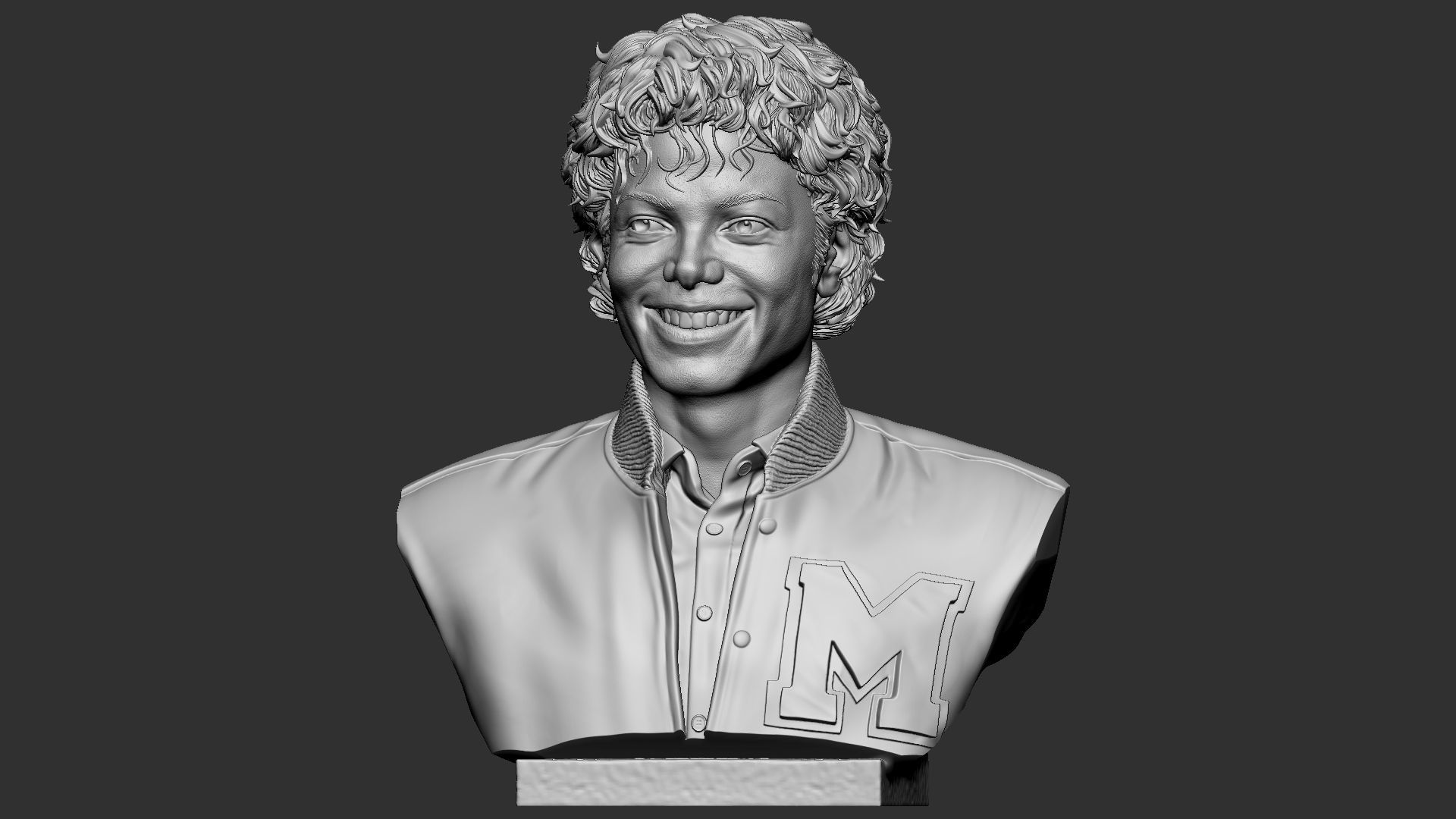Michael Jackson 3D print model_14