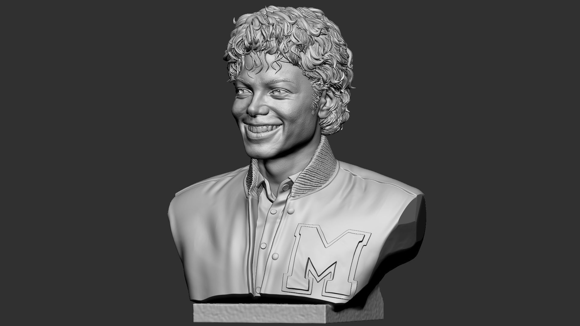 Michael Jackson 3D print model_35