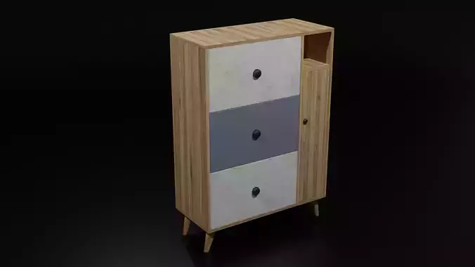 Shoe Storage Drawer Free 3D model