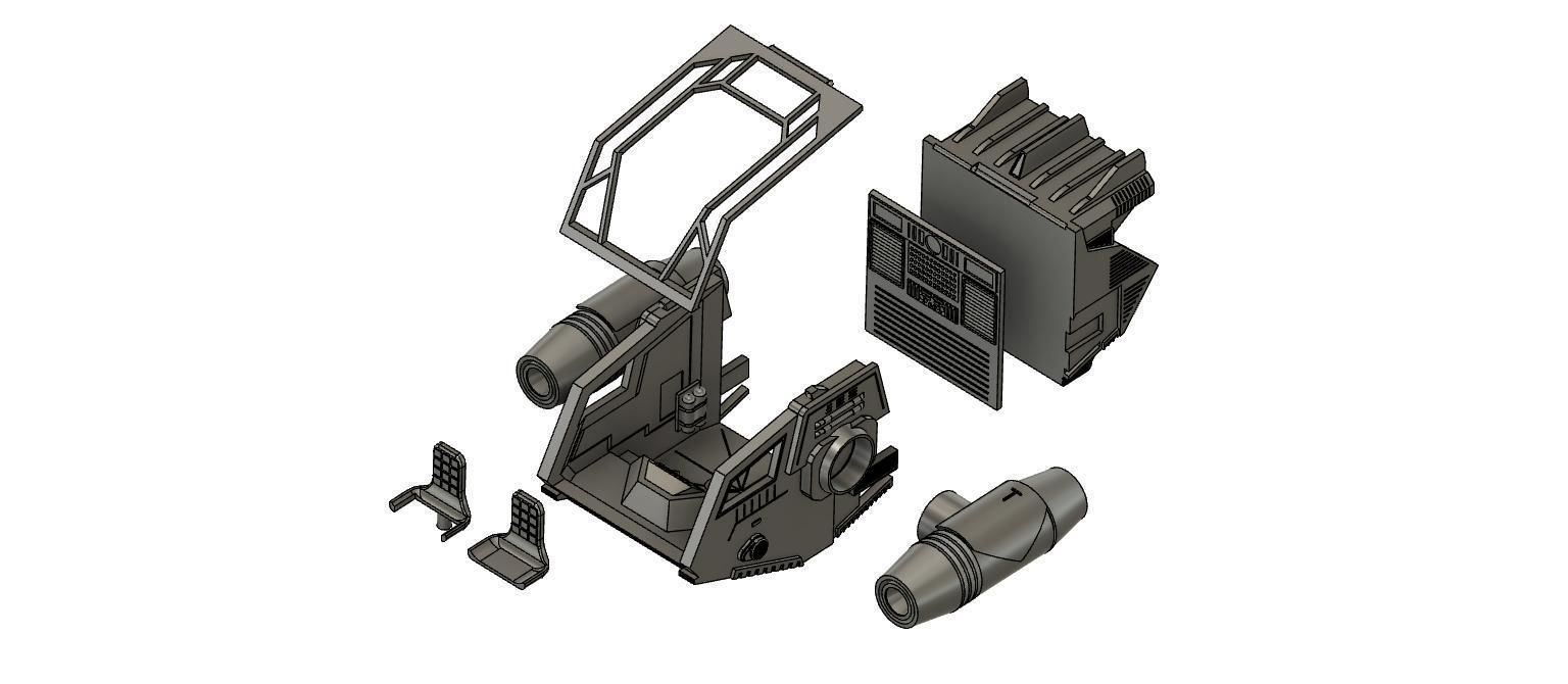 YADDLEs ship yaddle not included 3D print model_14