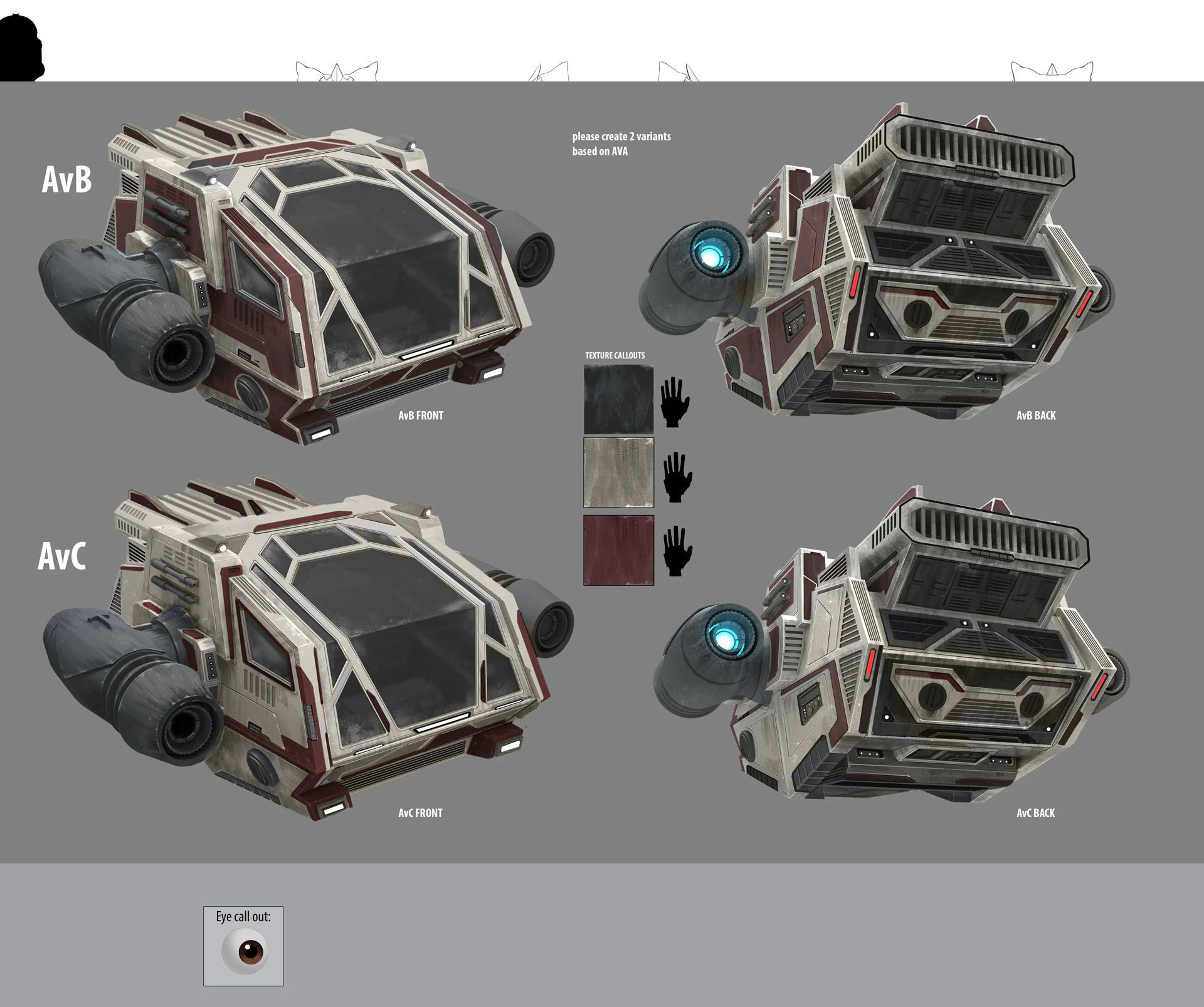 YADDLEs ship yaddle not included 3D print model_5