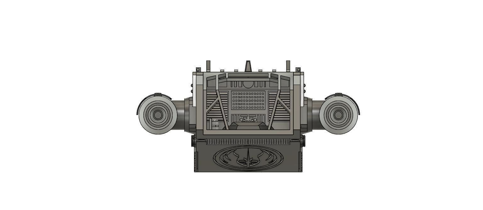 YADDLEs ship yaddle not included 3D print model_8