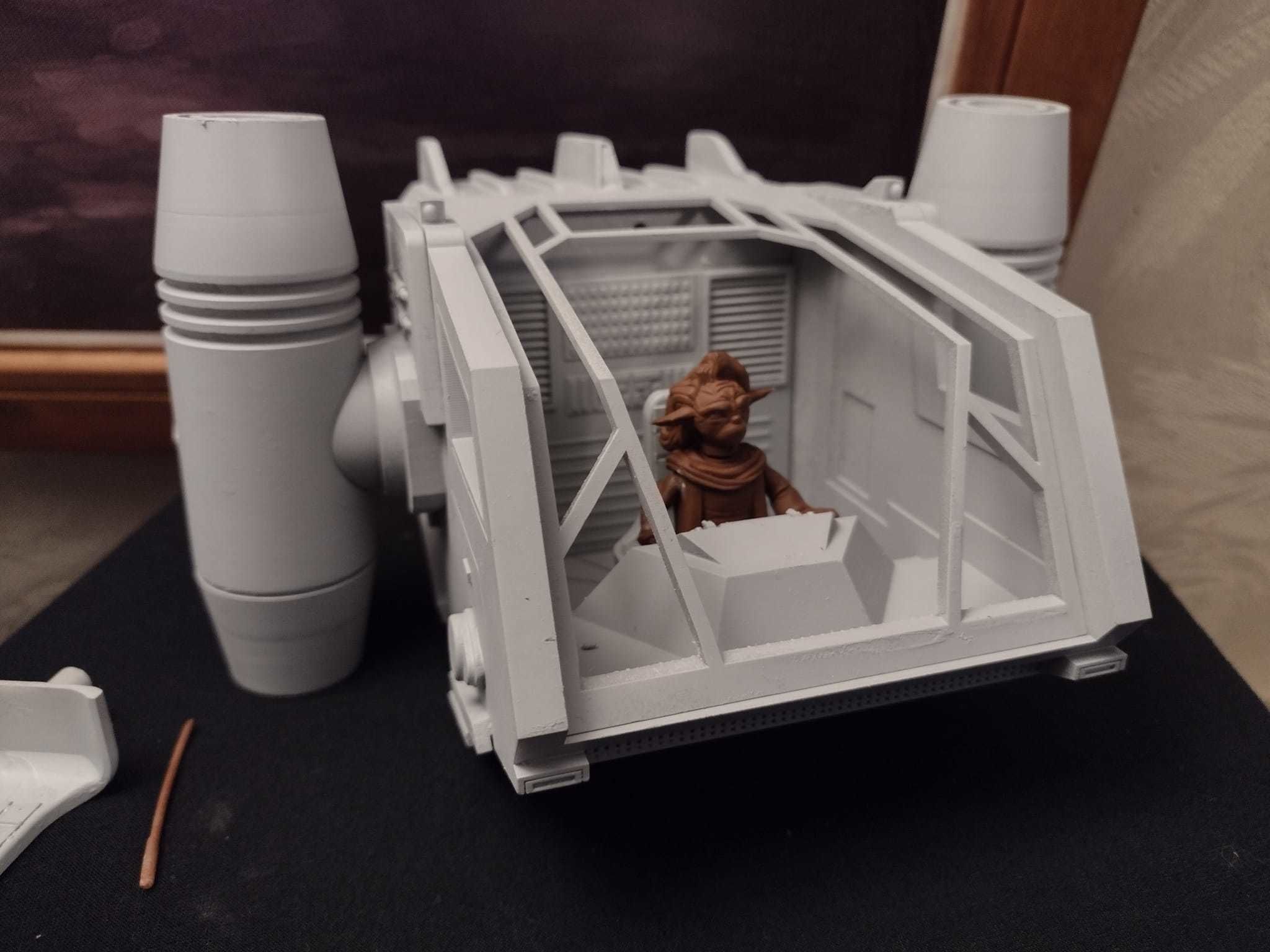 YADDLEs ship yaddle not included 3D print model_4