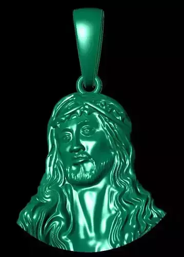 Jesus pendant 1inch