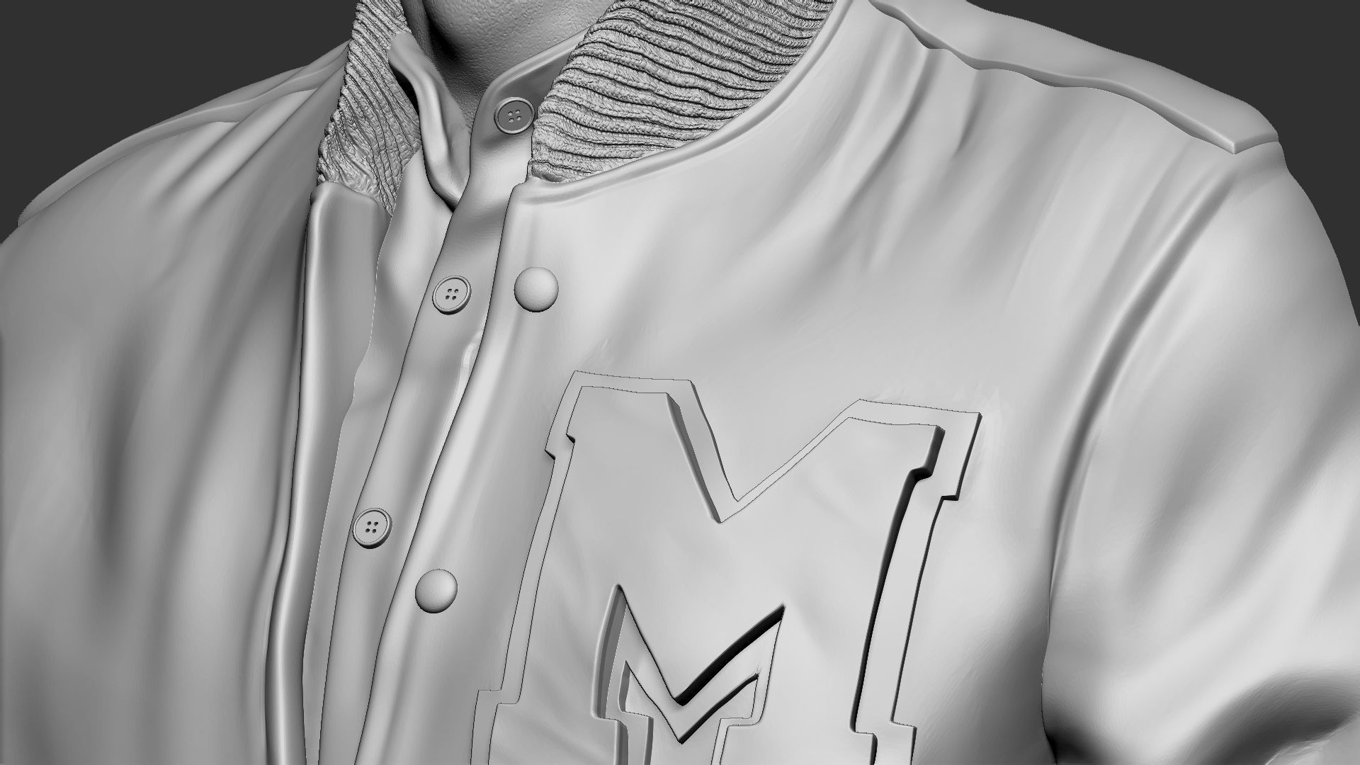 Michael Jackson jewerly 3D print model_20