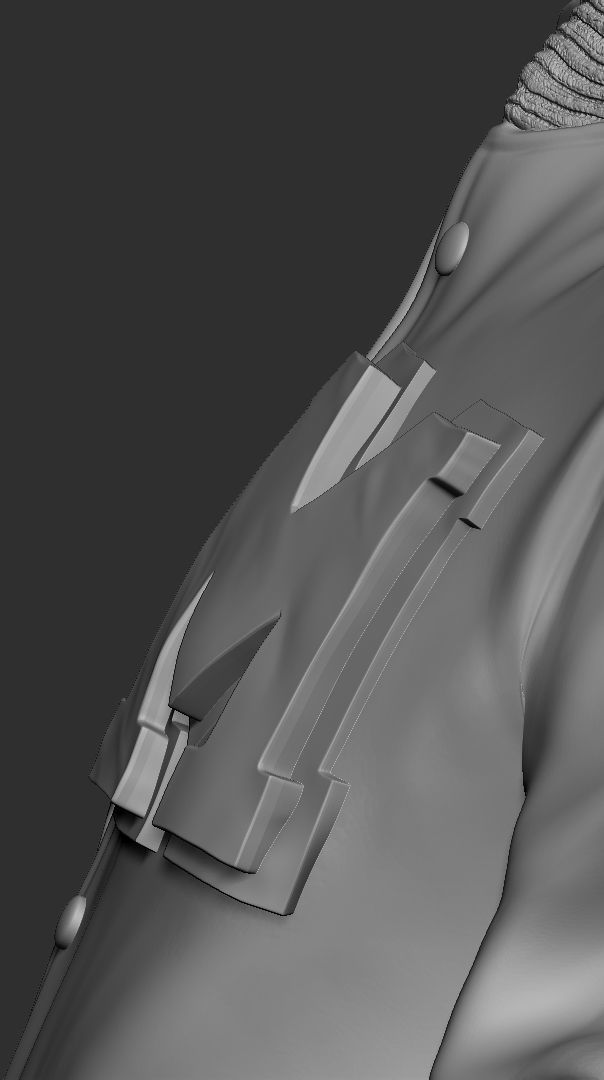 Michael Jackson jewerly 3D print model_18