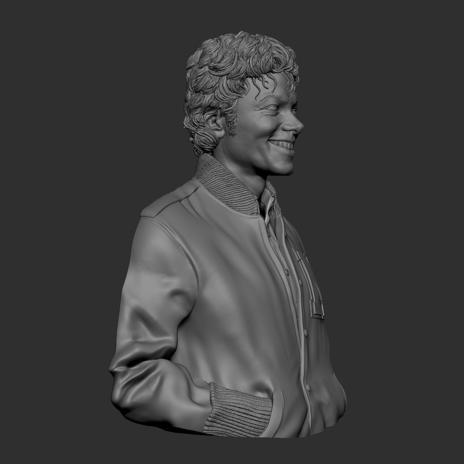 Michael Jackson jewerly 3D print model_12