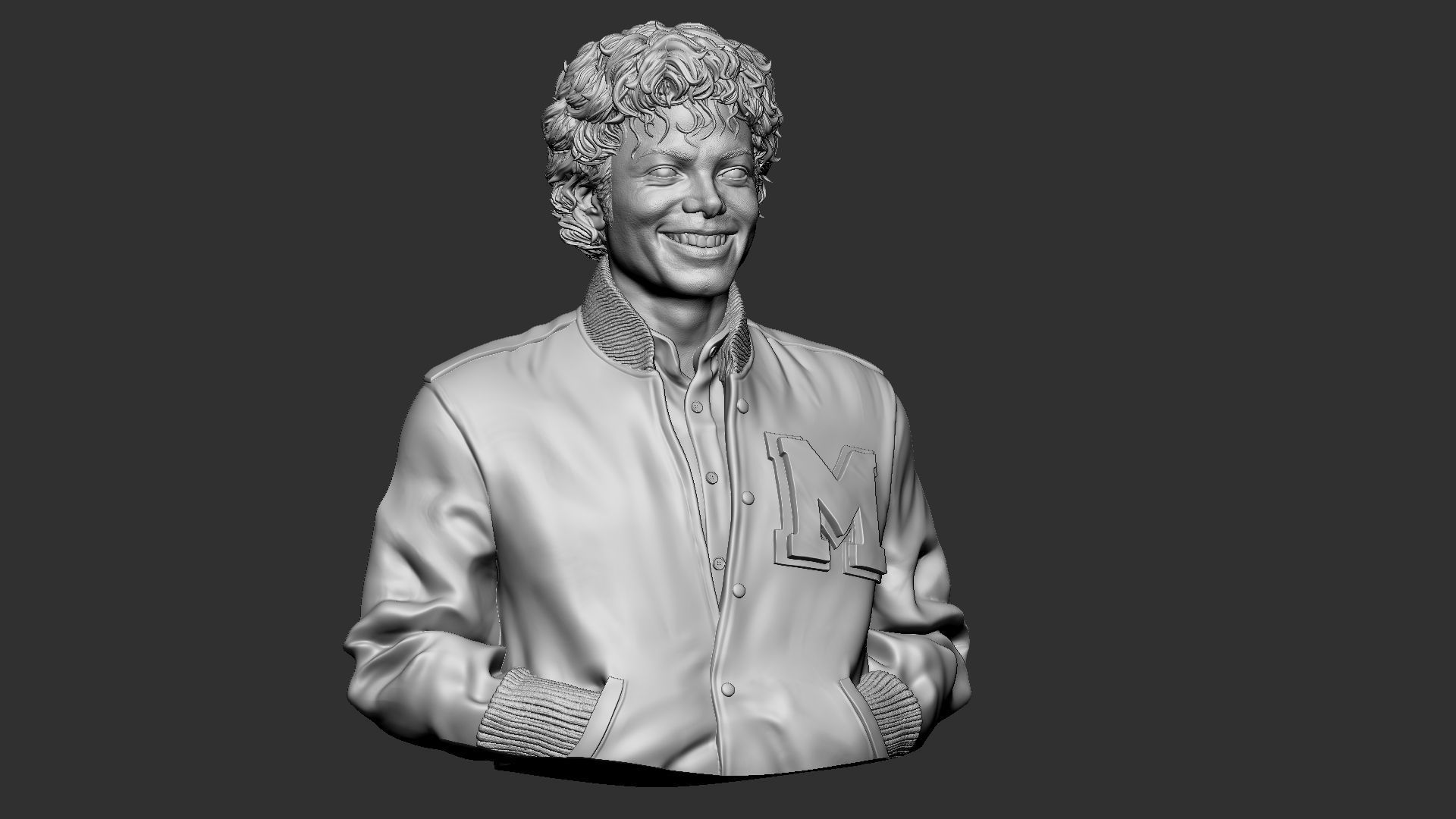 Michael Jackson jewerly 3D print model_23