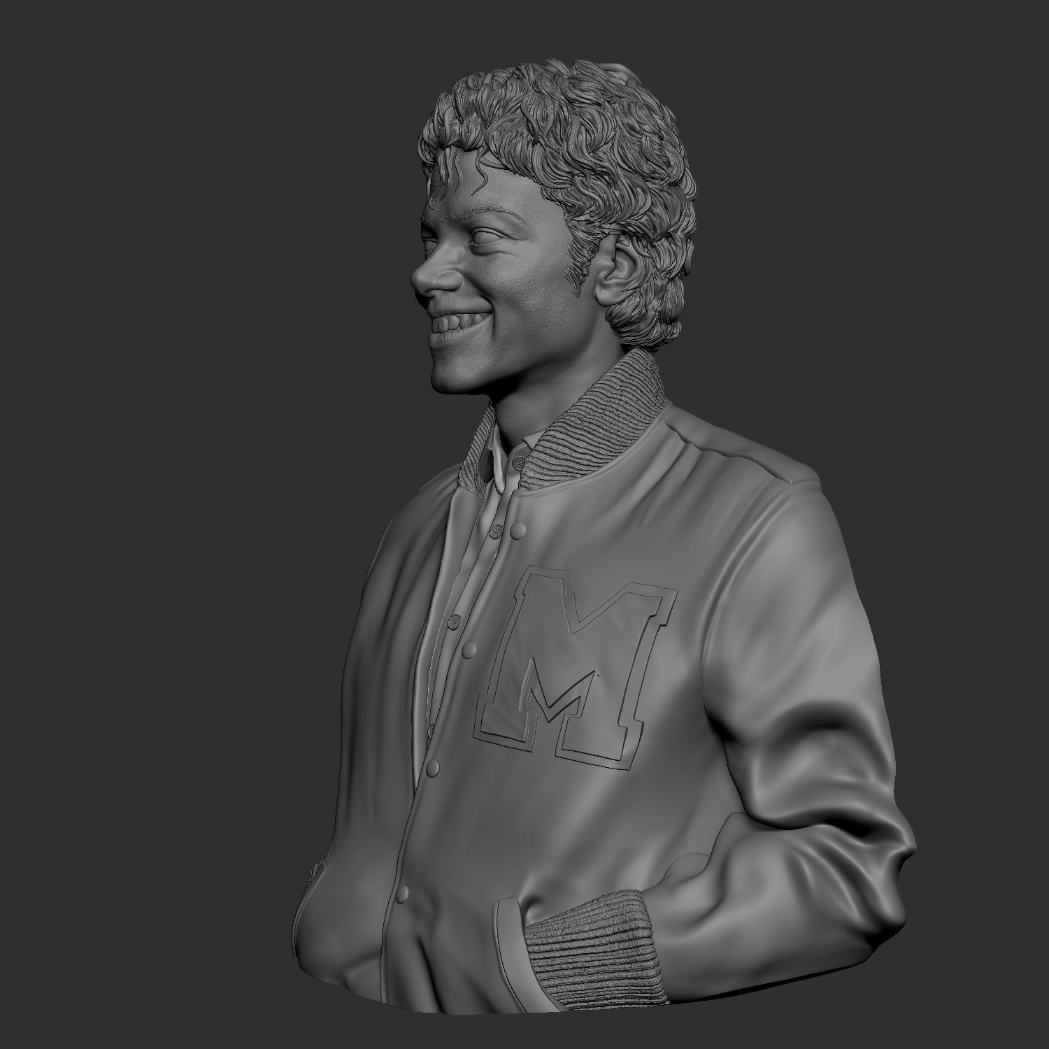 Michael Jackson jewerly 3D print model_14