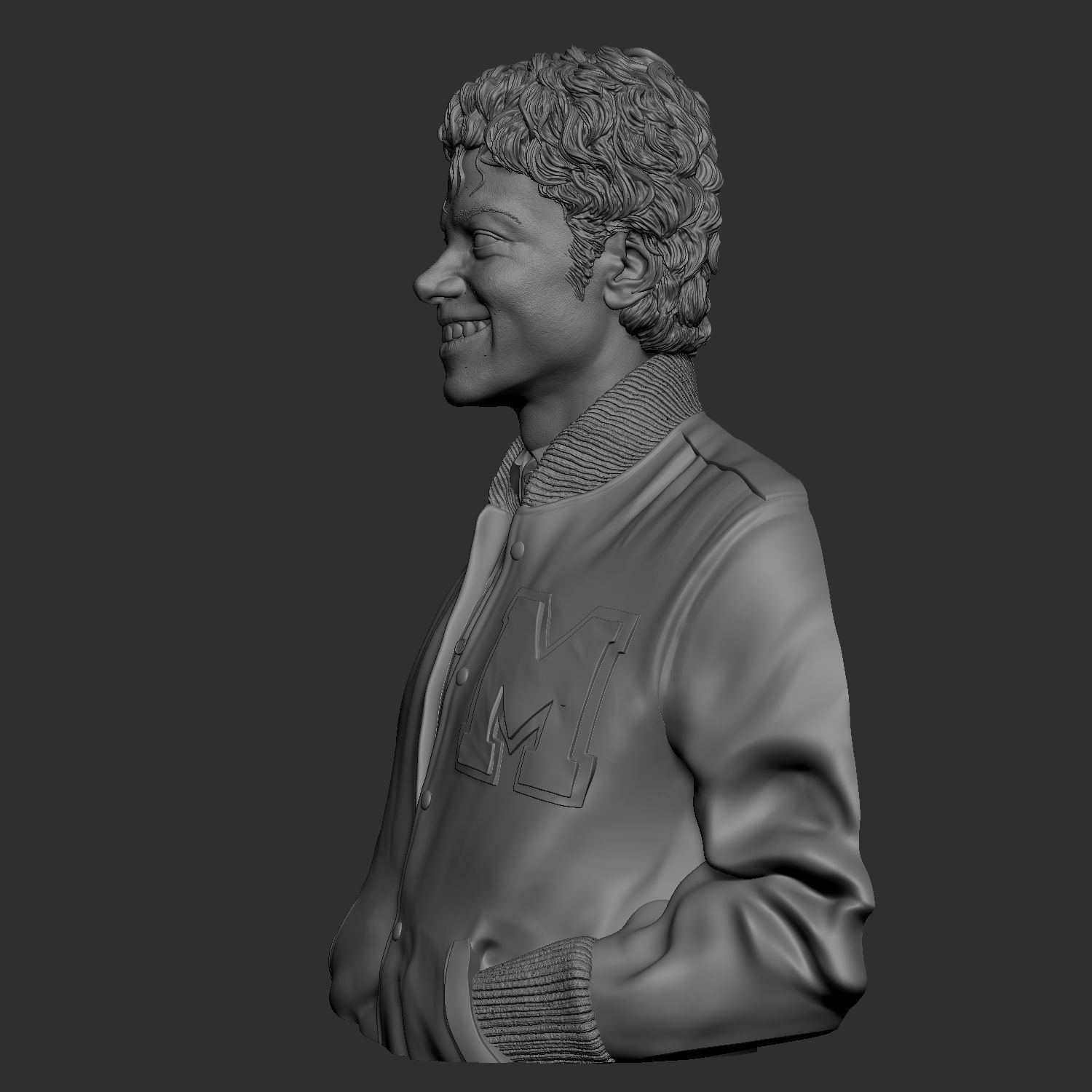 Michael Jackson jewerly 3D print model_15