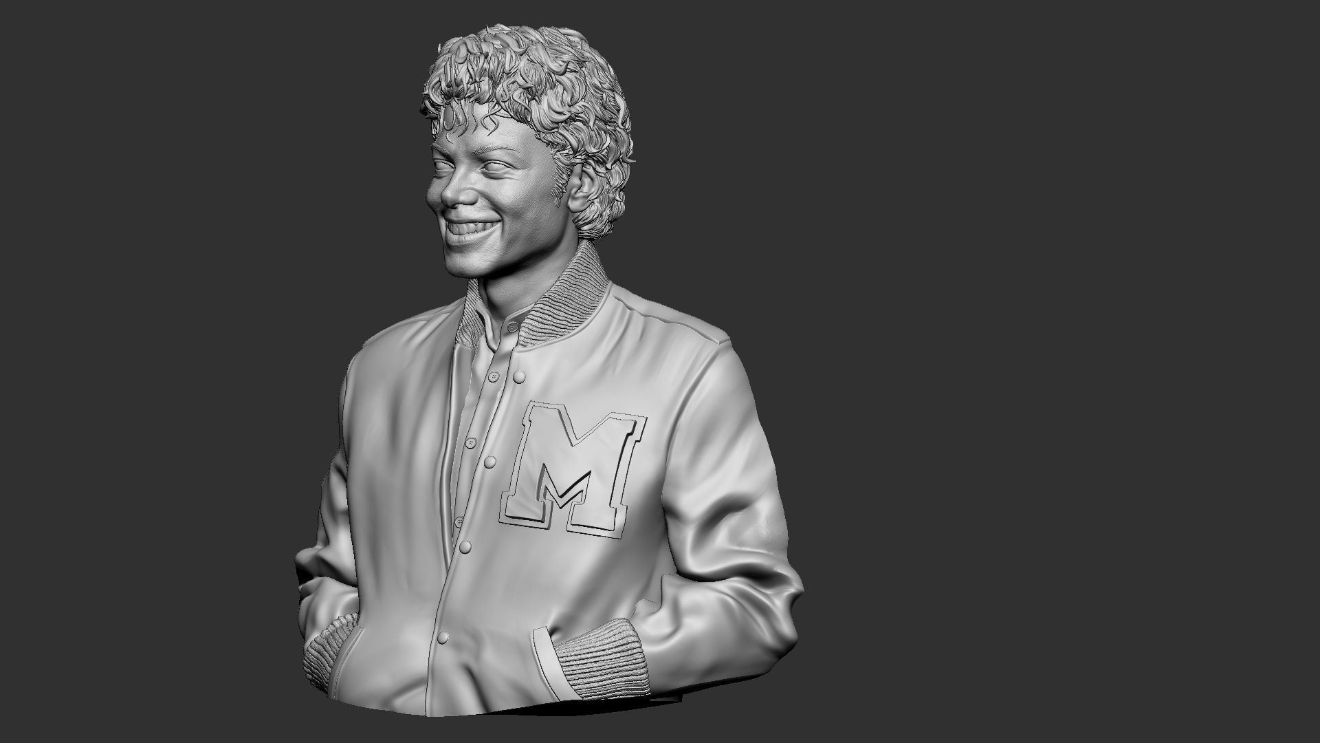Michael Jackson jewerly 3D print model_24