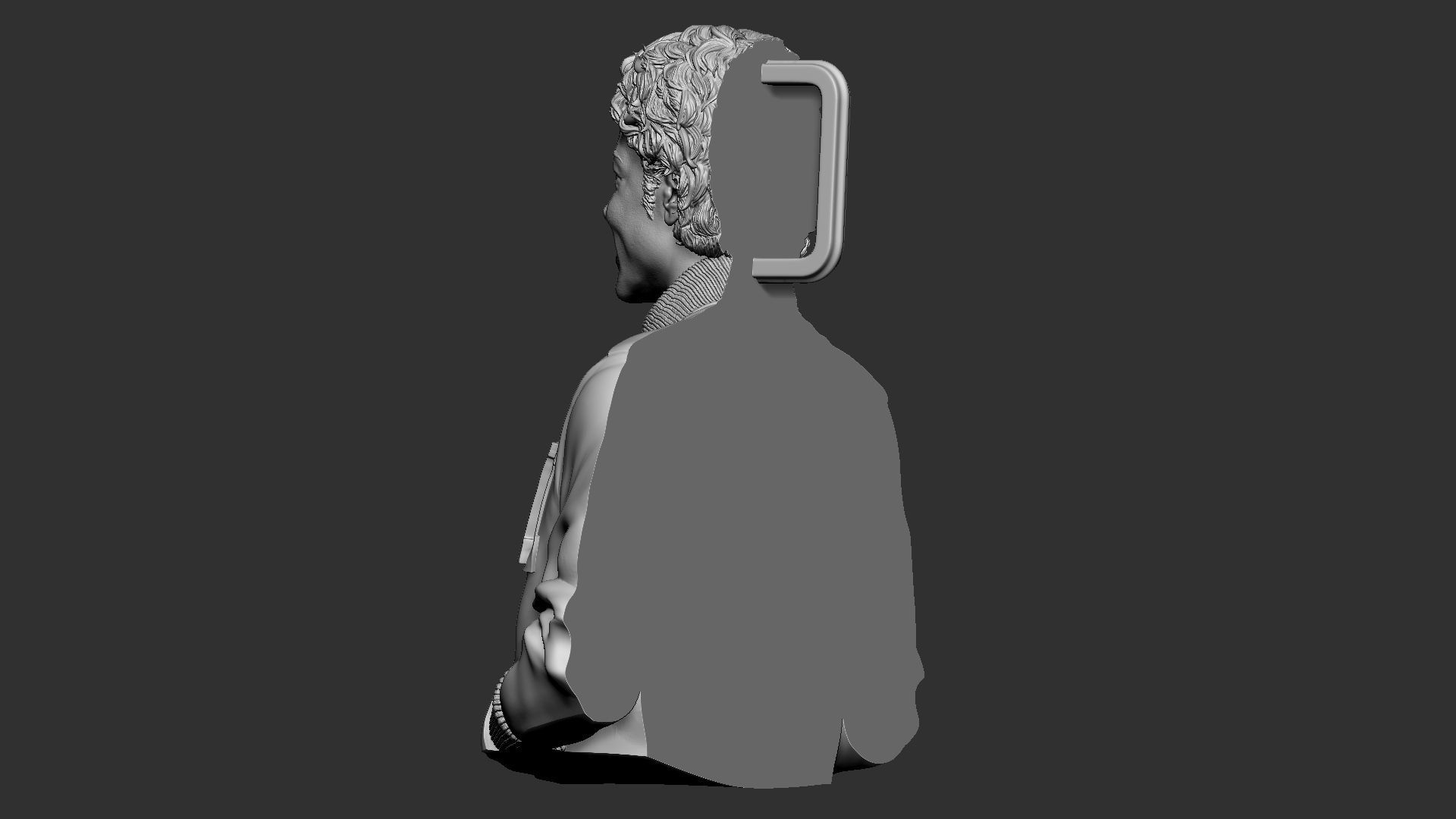 Michael Jackson jewerly 3D print model_11