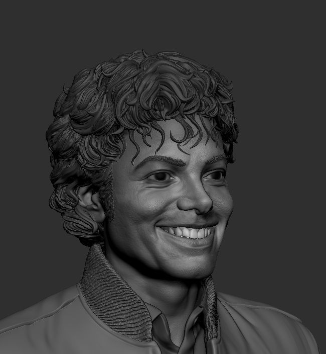 Michael Jackson jewerly 3D print model_4