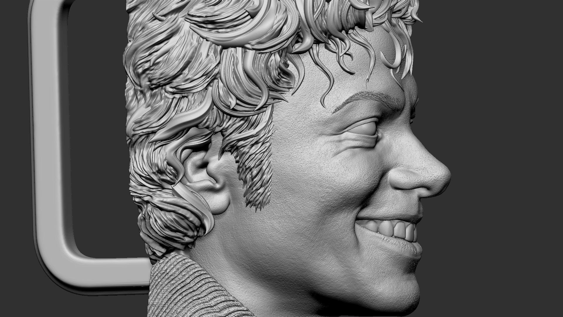 Michael Jackson jewerly 3D print model_26