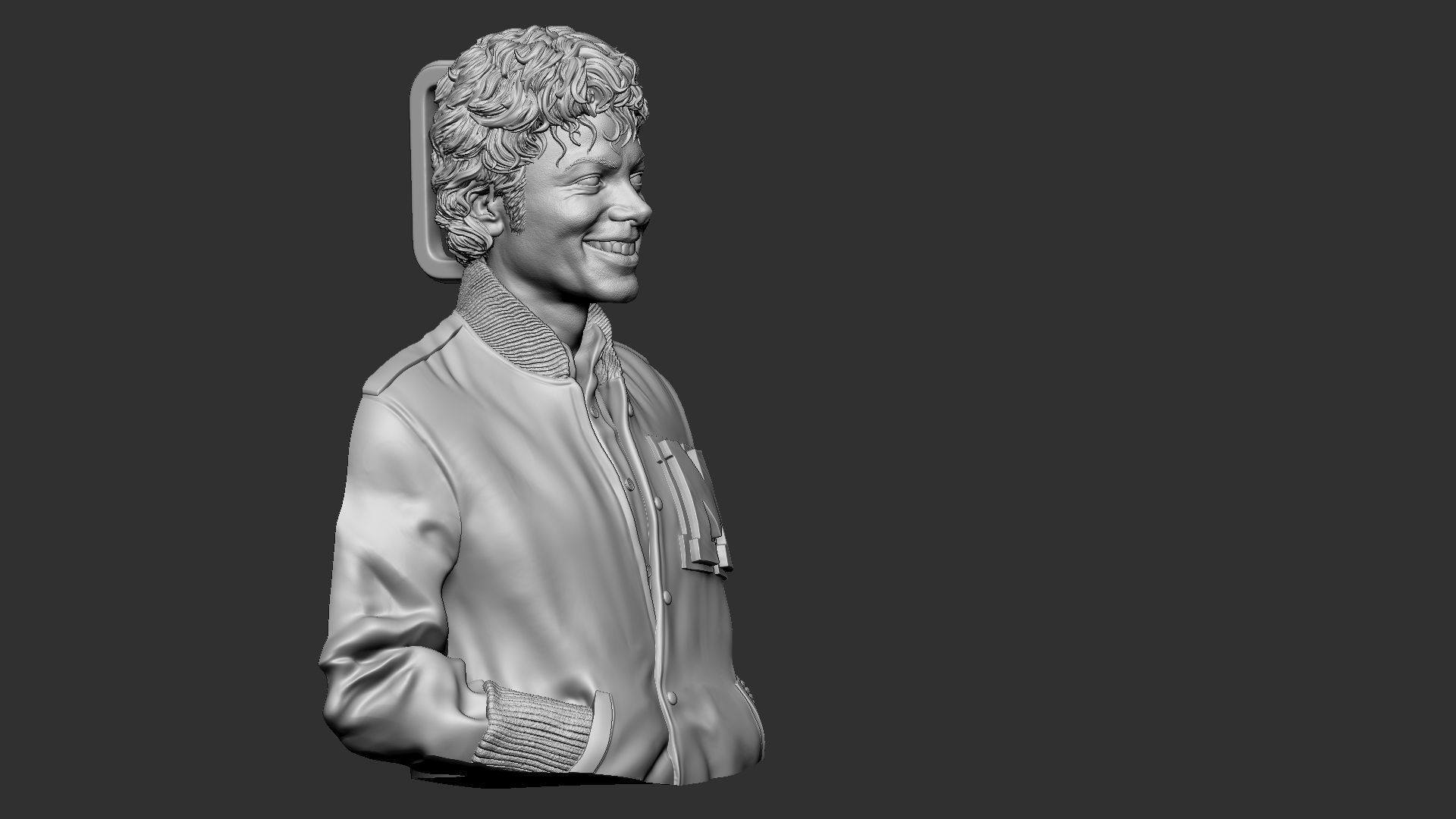 Michael Jackson jewerly 3D print model_30