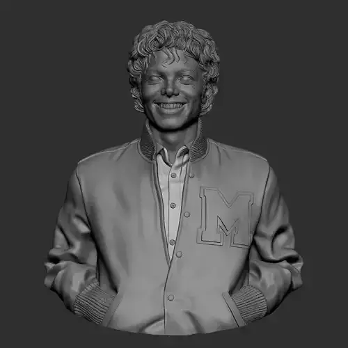 Michael Jackson jewerly 3D print model