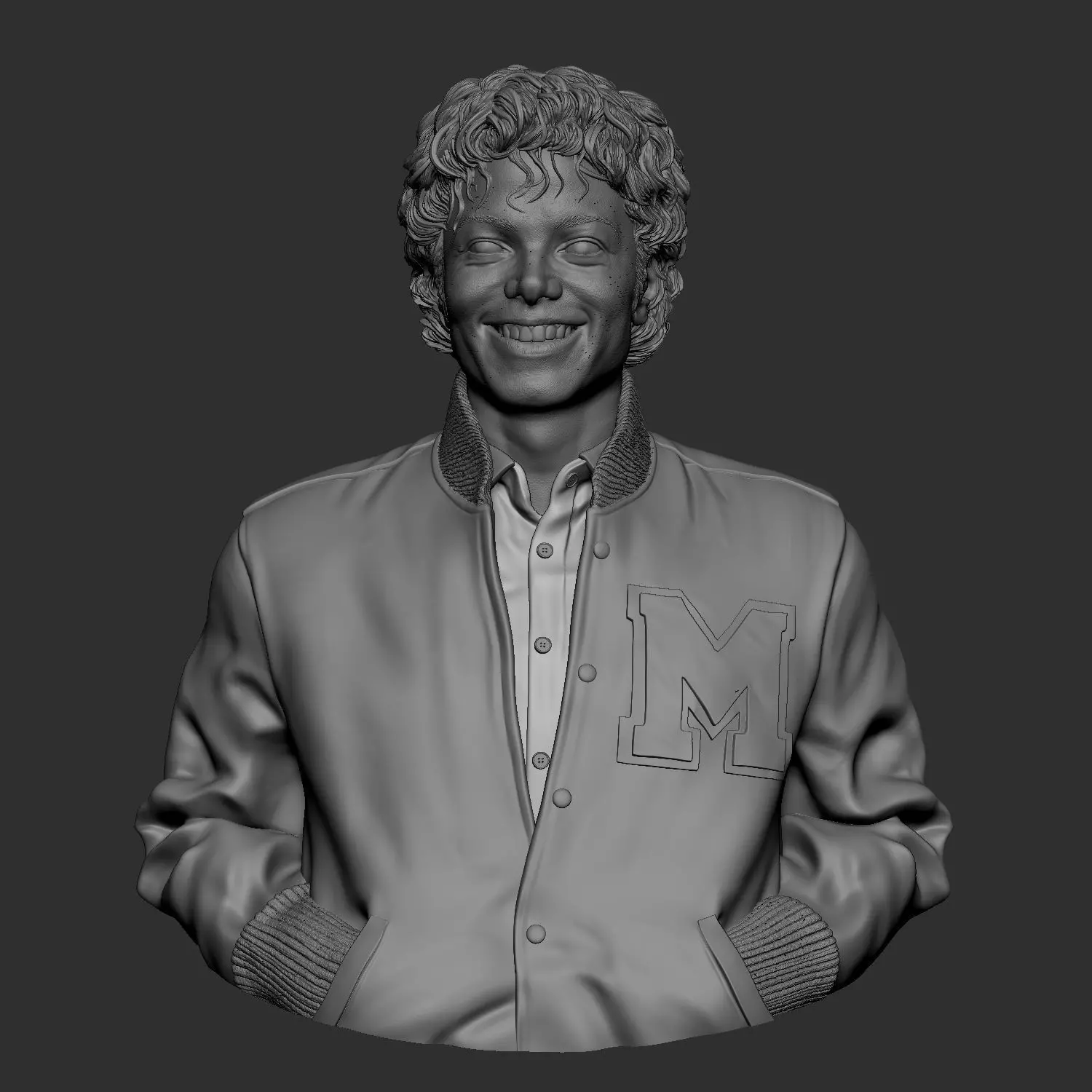 Michael Jackson jewerly 3D print model_0