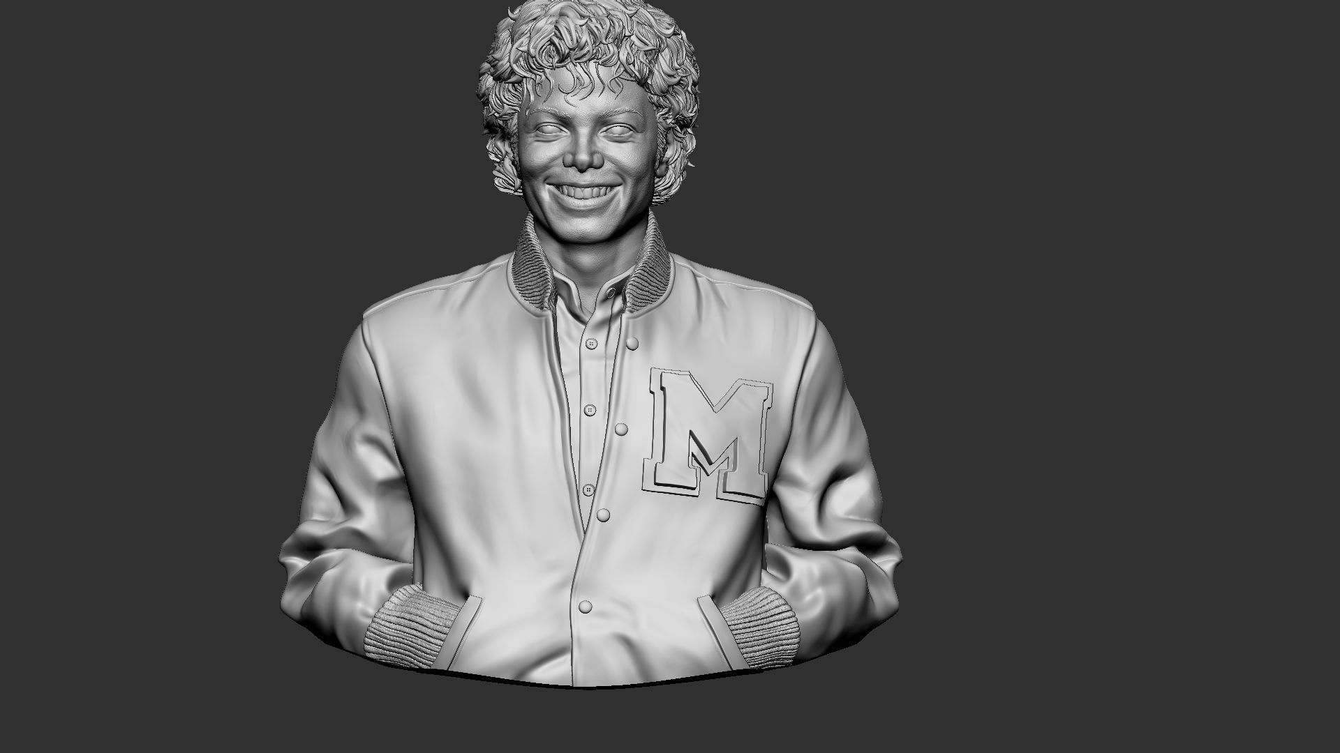 Michael Jackson jewerly 3D print model_22
