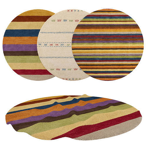 Rugs No 841 Low-poly 3D model