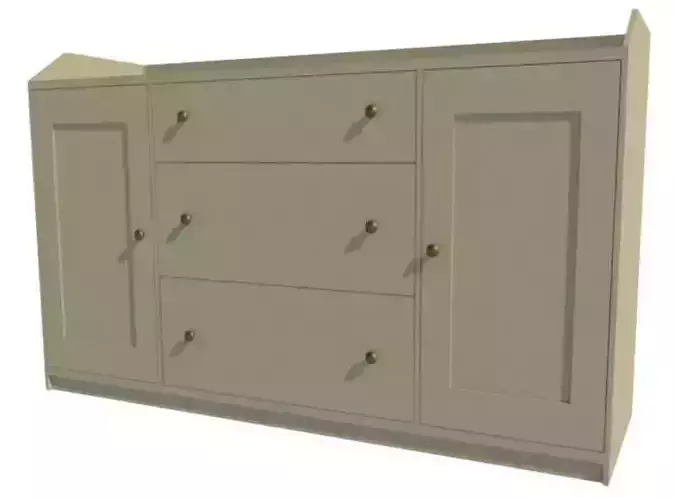 ikea - Hauga Sideboard 3D model