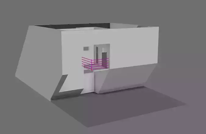 3D Exterior Villa Model