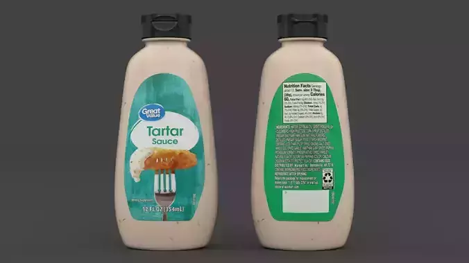 Tartar Sauce 3D model
