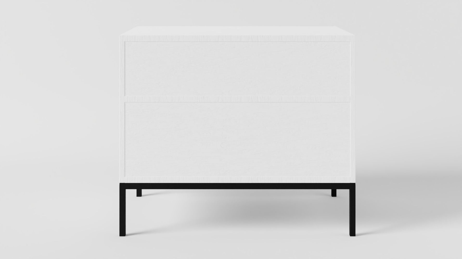White Side Table 3D model_12