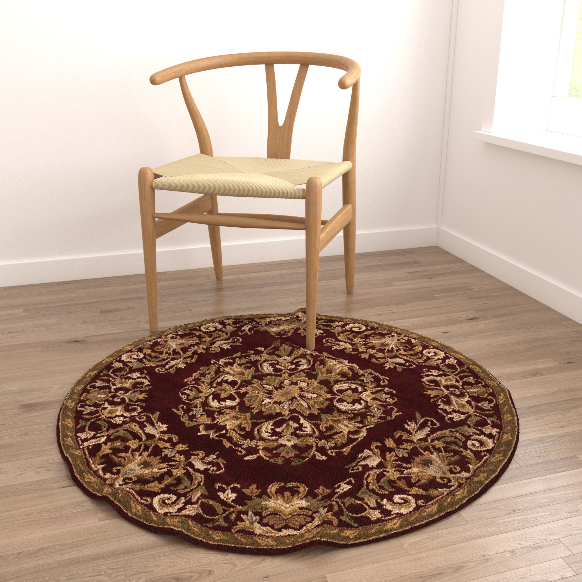 Rugs No 842 Low-poly 3D model_3
