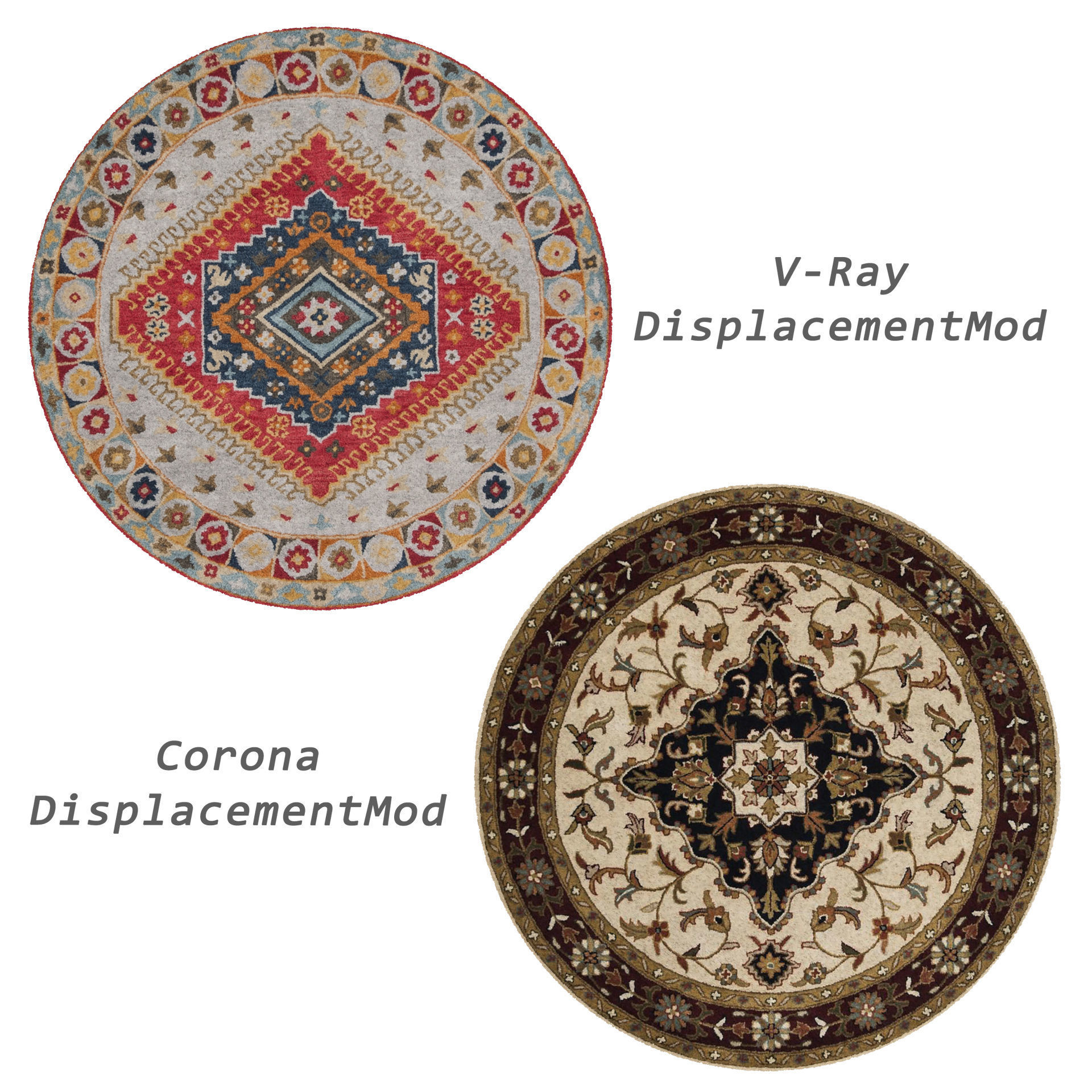 Rugs No 842 Low-poly 3D model_2