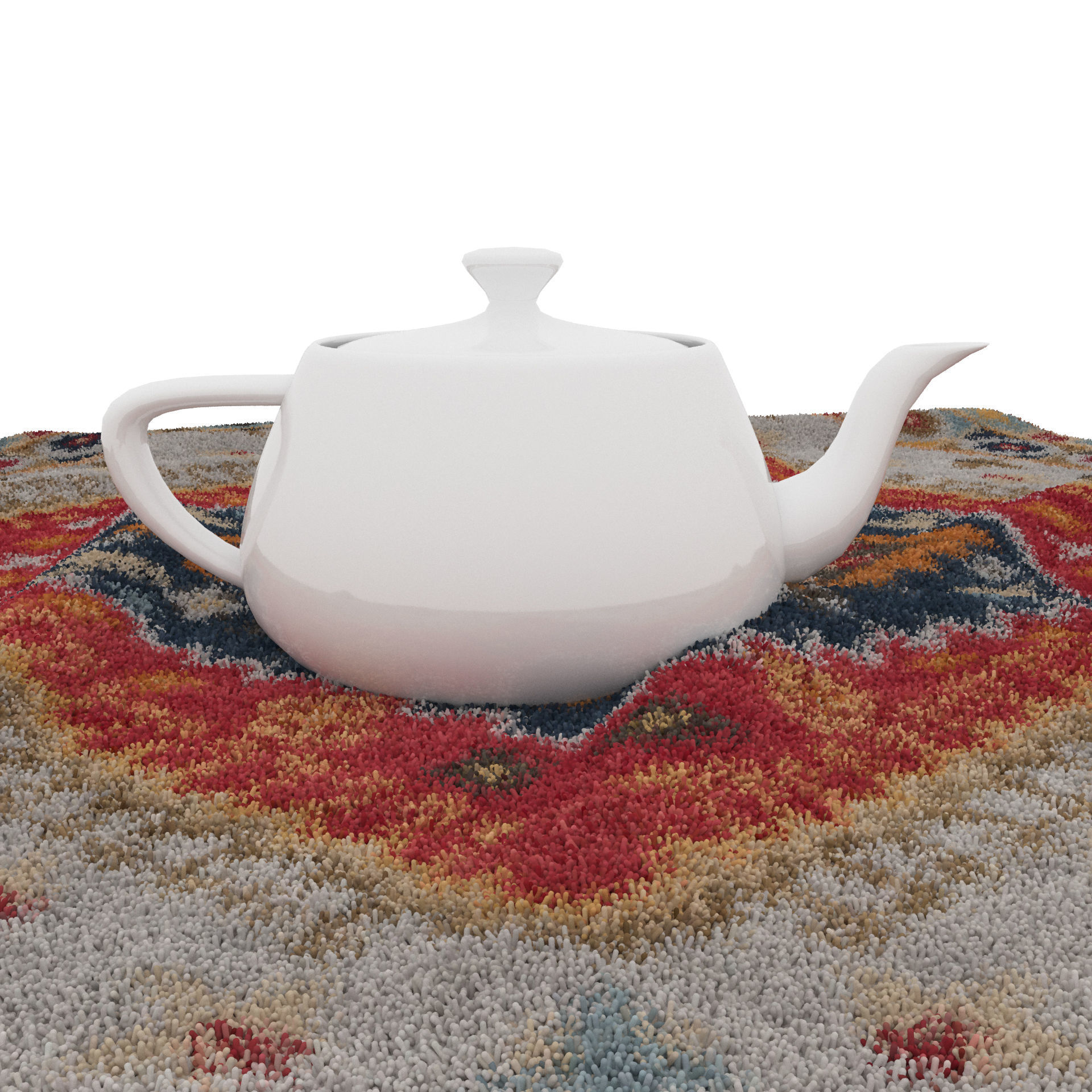 Rugs No 842 Low-poly 3D model_8