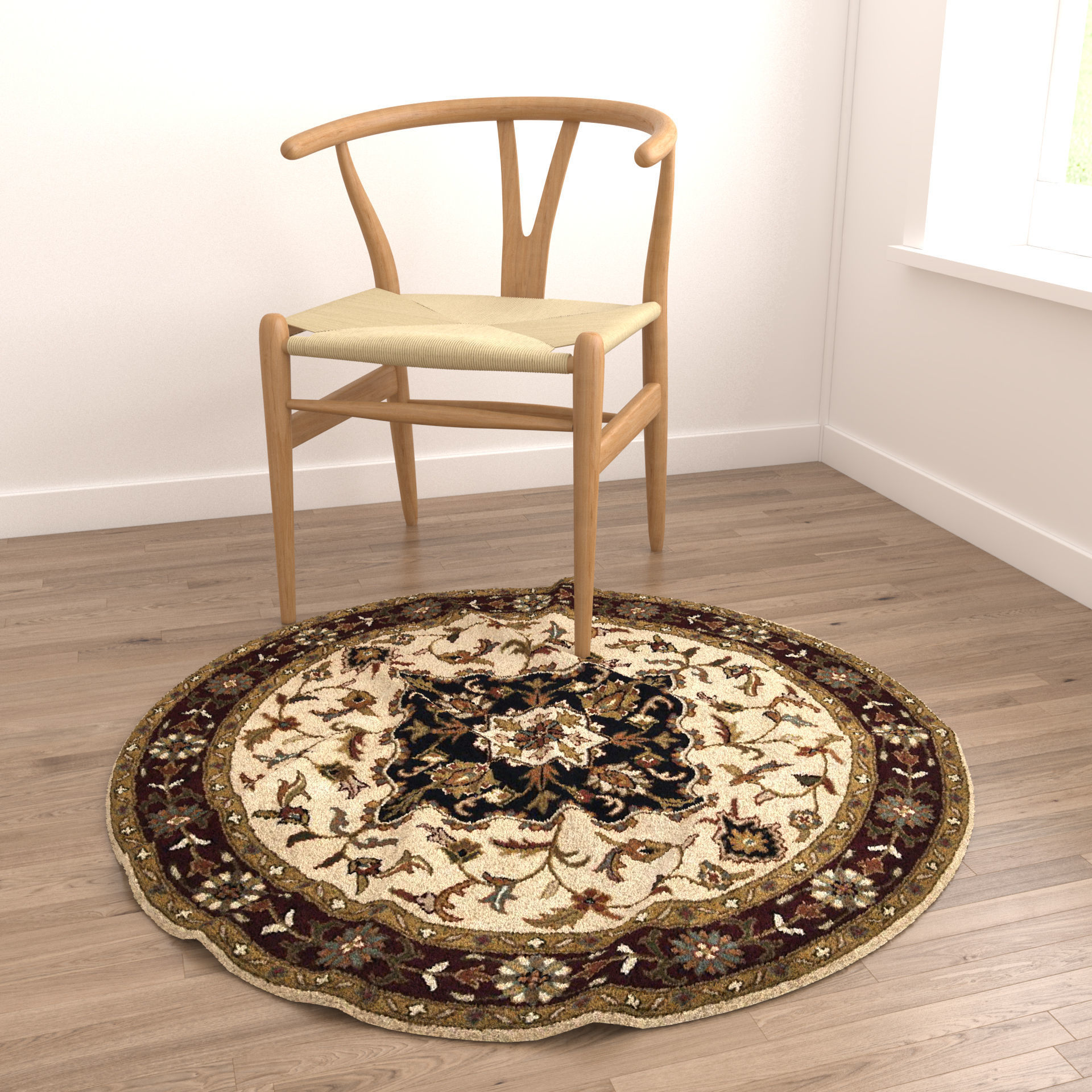 Rugs No 842 Low-poly 3D model_4