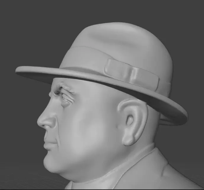 Al Capone 3D print model_19