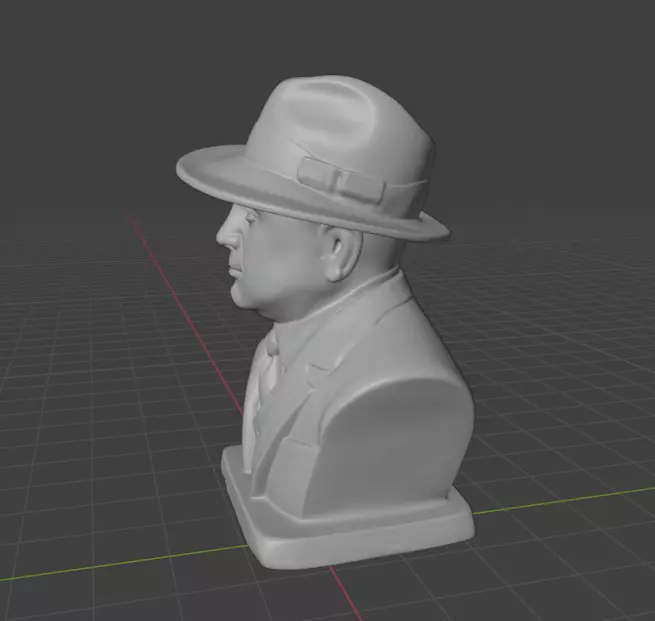 Al Capone 3D print model_11